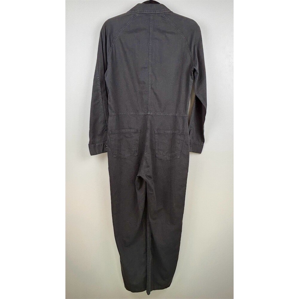 Outerknown Coverall Jumpsuit Womens Size XS Black Utility Zip Front - Picture 5 of 12